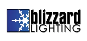 A logo of blizzard lighting
