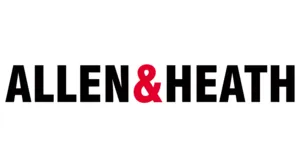 A logo of allen and heath