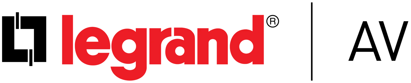 A red and black logo for the name of an entertainment company.